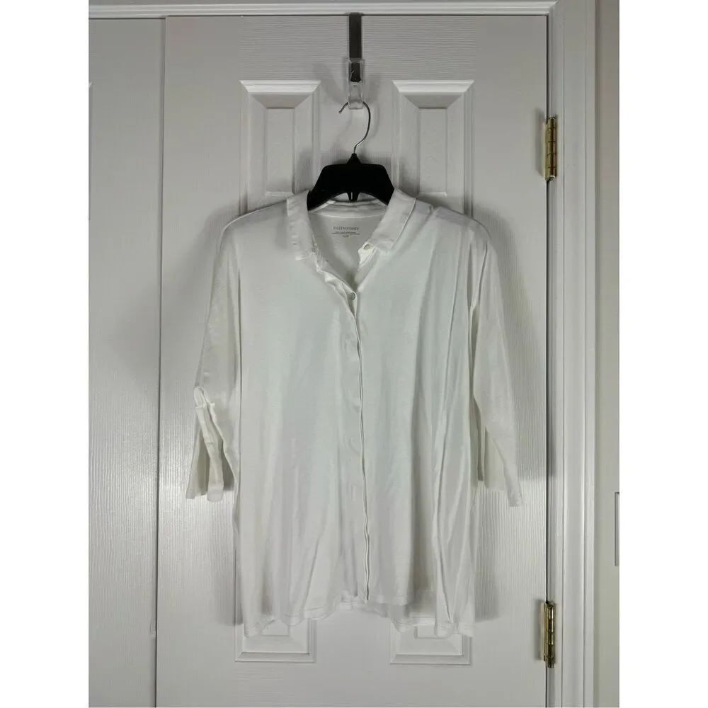 Eileen Fisher Womens Blouse Size XS